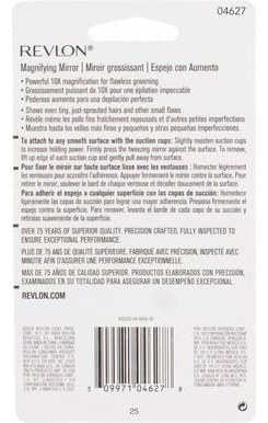 Espejo De Maquillaje Revlon Con Lupa De 10 Aumentos