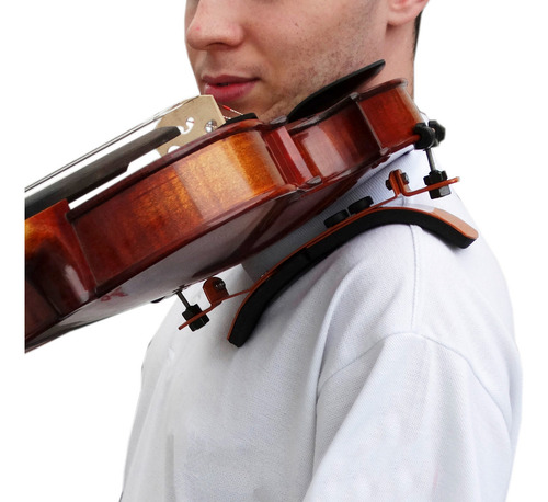 Espaleira Para Viola De Arco 42 E 43 Lunnon Marrom