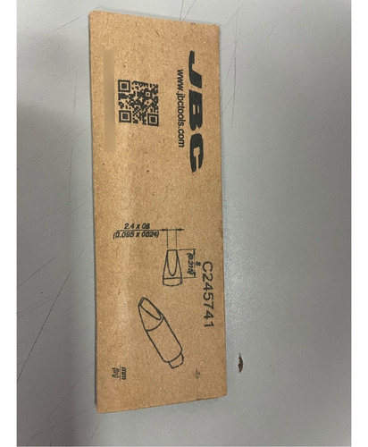 Punta Para Cautín Jbc C245741 Tipo Cincel