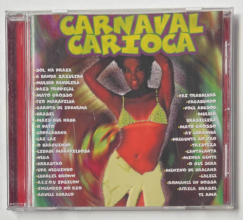 Cd Música Para Carnaval Carioca 