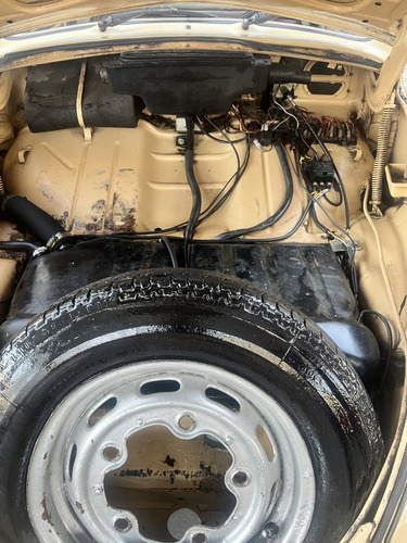 Fuça Ano 69 Motor 1300 Documento Ok Recibo Em Branco Roda V