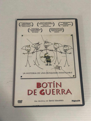 Dvd Botín De Guerra Físico Original