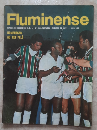 Revista Do Fluminense 158 Capa Com Pelé 