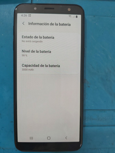 Galaxy J6 32 Gb 2 Gb Ram Detalles, Liberado Negro (Usado)