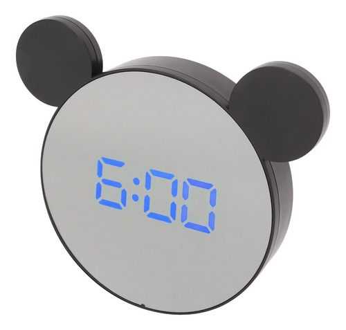Mirror Clock Alarm 2, Ajuste De Brillo, Diseño De Oreja, Led