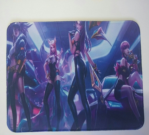 Stock 26x21cm 3mm Mouse Pad Chico Tapete Grueso Borde Gamer