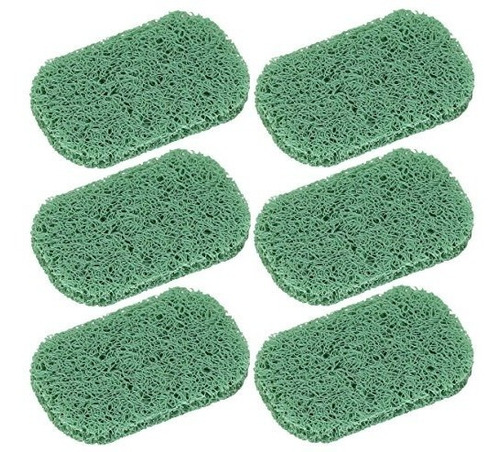 S & T Bar Soap Saver, Paquete De 6 (sea Green)