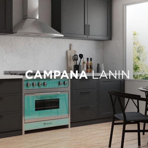 Imagen 2 de 7 de Campanas De Cocina Tst Eclipse Lanin 60cm Inox Envio Gratis