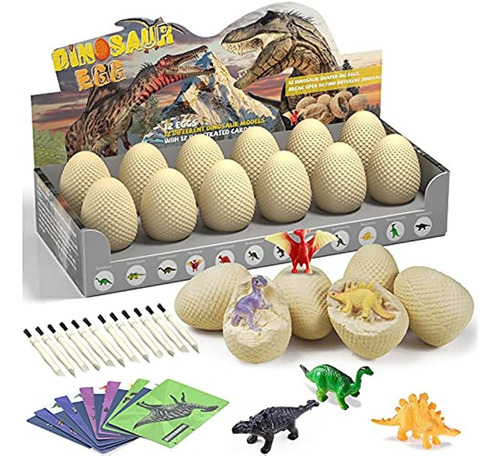 Huevos De Dinosaurio - Kit De Excavación De Huevos De Dinosa