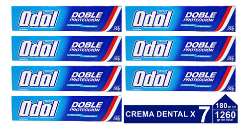 Dentrifico Odol Pasta Dental Odol 180g X 7 Vence 01/26
