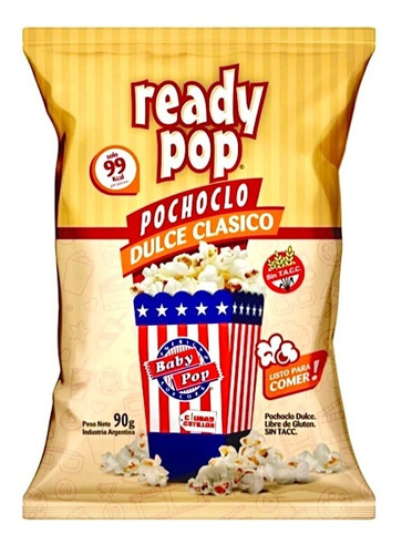 Pochoclo Ready Pop 90g Dulce (pack 5u) Barata La Golosineria