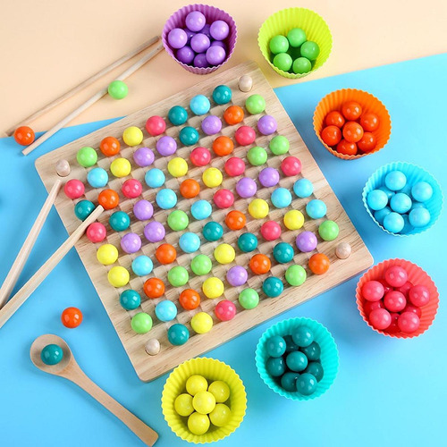 Juego De Mesa De Boads De Madera Educación Temprana 3 En 1