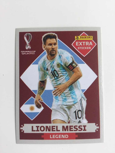 Panini Extra Sticker Lionel Messi Base