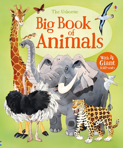 Big Book Of Animals, De Hazel Maskell. Editorial Usborne Publishing Ltd, Capa Mole Em Inglês, 2017
