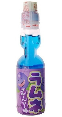 Imagen 1 de 1 de Hatakosen, Ramune Mora Azul, 200 Ml