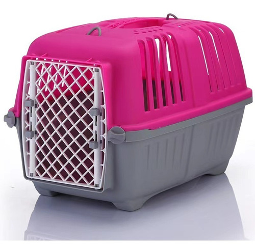 Transportadora Rígida Para Mascotas Perro Gato Resistente N2