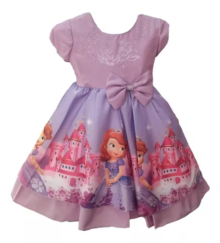 Comprar Vestido Rodado Princesa Sofia - RS Tamanho: 4 anos