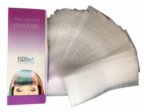 Bandas Térmicas Para Mechas Reflejo Eurostil Peluqueria X 80