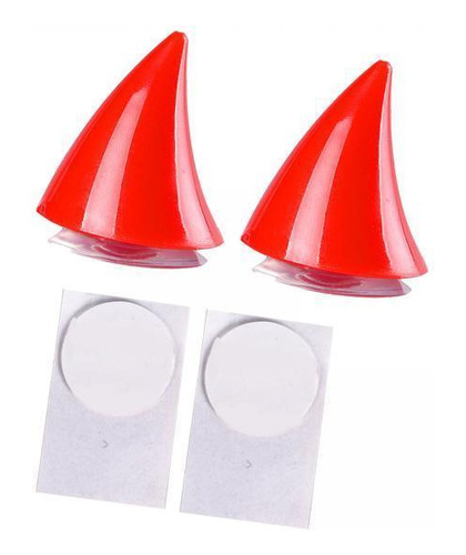 2x2 Uds, Pegatina Decorativa Para Casco De Motocicleta,