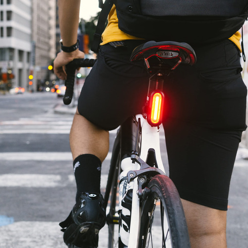 Luz Trasera Kryptonite Avenue R-50 Led Recargable Usb Negro
