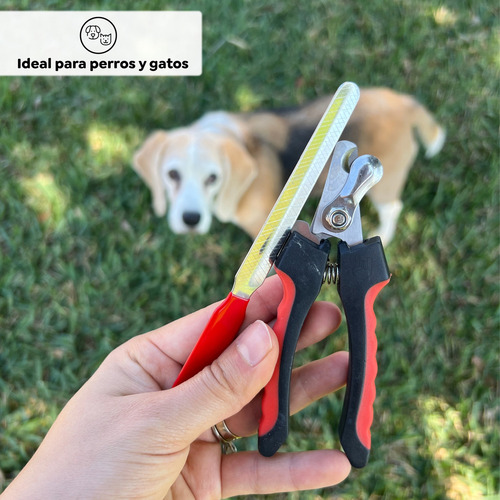 Cortador De Uñas Con Lima Para Perros O Gatos