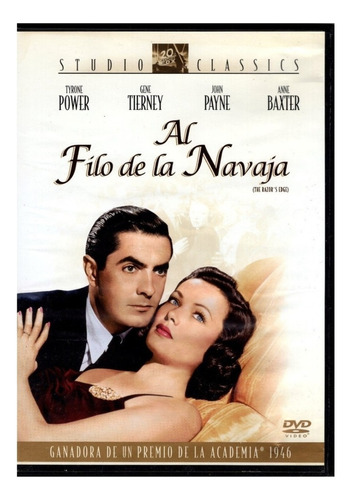 Al Filo De La Navaja Tyrone Power Pelicula Dvd