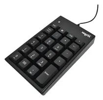 Comprar Teclado Numerico Cableado Usb 20 Teclas Slim Negro Pc Numpad Idioma Español