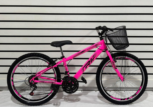 Bicicleta Trip Aro 24 Quadro Aluminio Infantil 07 A 11 Anos