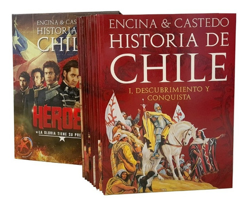 Historia De Chile (10 Tomos) / Encina & Castedo