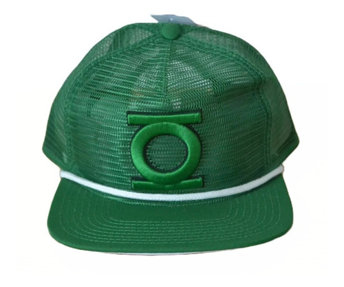 Gorra Malla Completa  Linterna Verde Trucker Retro