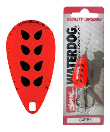 Cuchara Waterdog Cornster C4rbk 13 G Pesca Trucha Tararira