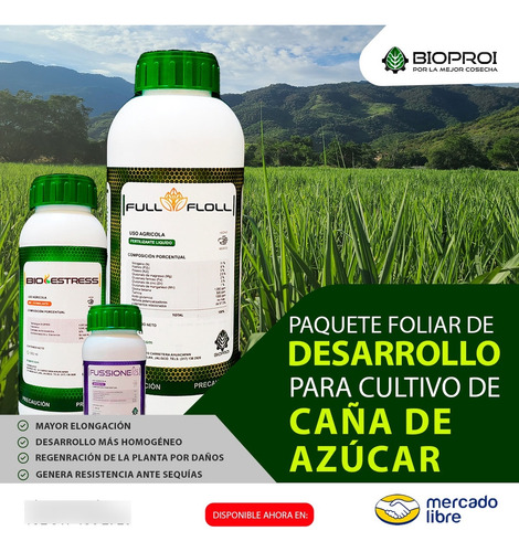 Bioproi Foliar 2 Fertilizante Líquido Para Caña De Azúcar