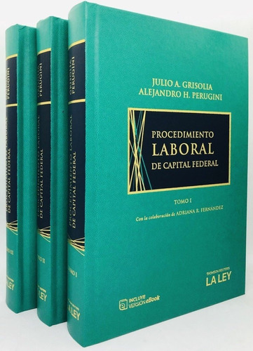 Procedimiento Laboral - Grisolia, J Y Perugini, A