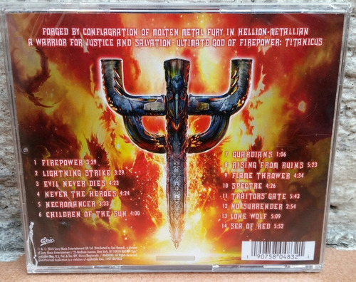 Imagen 2 de 2 de Judas Priest (nuevo 2018) Iron Maiden, Metallica, Motörhead.