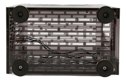 Mini Caso De Mini Itx, Panel Lateral Transparente, Capacidad