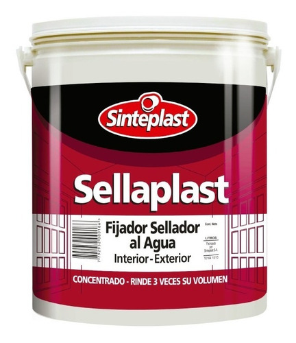 Sellaplast Fijador Sellador Al Agua | 4 Litros