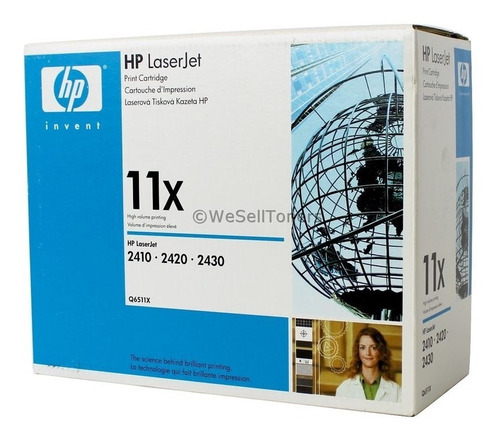 Toner Hp 11x Original Q6511x 2410 24202430 Caja Blanca