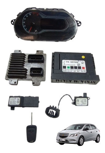 Kit Code Modulo Injecao Onix Prisma 1.4 2013 Original