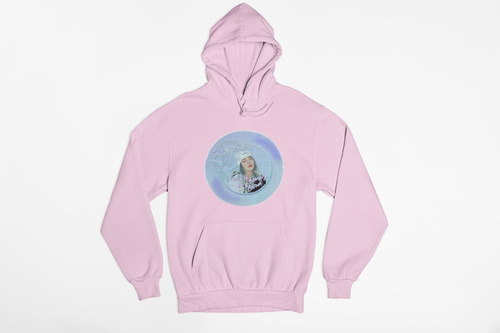 Poleron Unisex Billie Eilish Lollapalooza Lovely Estampado Algodon