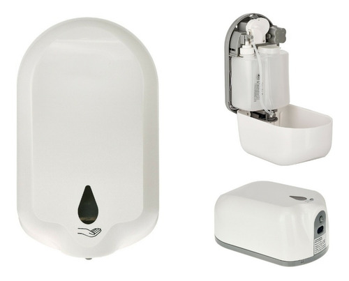 Dispensador De Jabón De Sensor 1lt Pared, Institucional