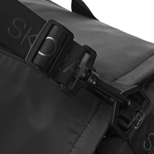 Bolso Viaje Viral Plegable Calzado Multiuso Regulable Color Negro