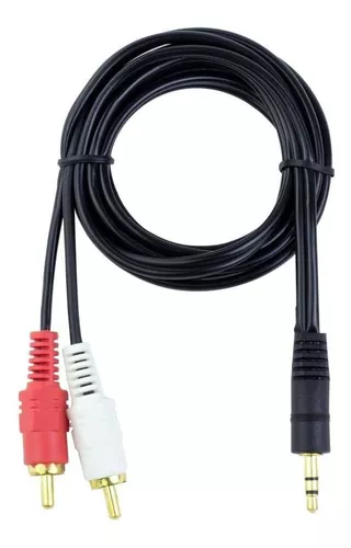 Cable Auxiliar 3.5mm Mitzu 11-1005 Audio Plug 1.8 Metros