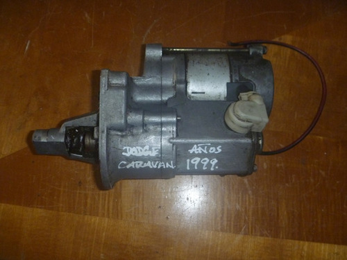 Vendo Motor De Arranque De Dodge Caravan, Año 1999, Gasolina