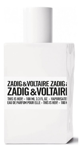 Zadig & Voltaire Esta Es Su Edp Vapo, 1.0fl Oz