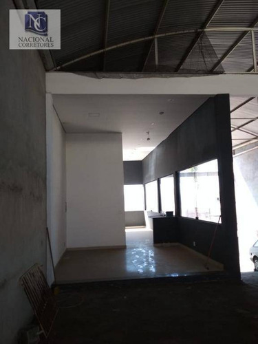 Imagem 6 de 20 de Galpão Para Alugar, 500 M² Por R$ 8.000,00/mês - Campestre - Santo André/sp - Ga0490