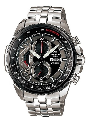 Reloj Casio Hombre Edifice Modelo Ef 558 Cronografo Acero