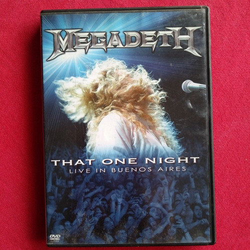 Megadeth That One Night Live In Buenos Aires Dvd No Cd Ed Eu