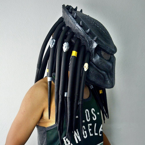 Máscara De Alienígena Contra Depredador De Cosplay Halloween