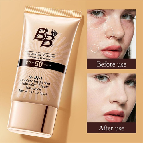 Bb Cream Hidratante Con Spf 50 Bálsamo De Belleza 9 En 1
