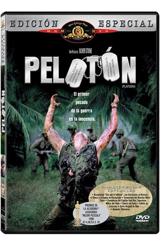 Pelotón - Oliver Stone - Mgm Studios - Dvd Edición Especial